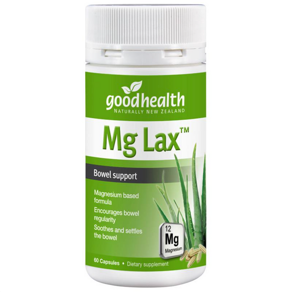 Good Health Mg Lax <br>紐西蘭 好健康 天然蘆薈通便丸 60粒