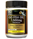 GO Healthy 紐西蘭高之源無腥健康魚油 1500mg 210 粒