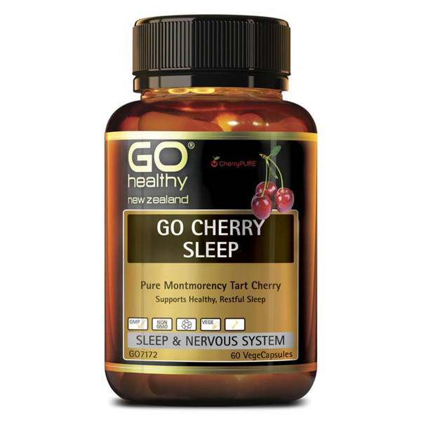 Go Healthy Cherry Sleep <br>紐西蘭 櫻桃助眠精華 60粒