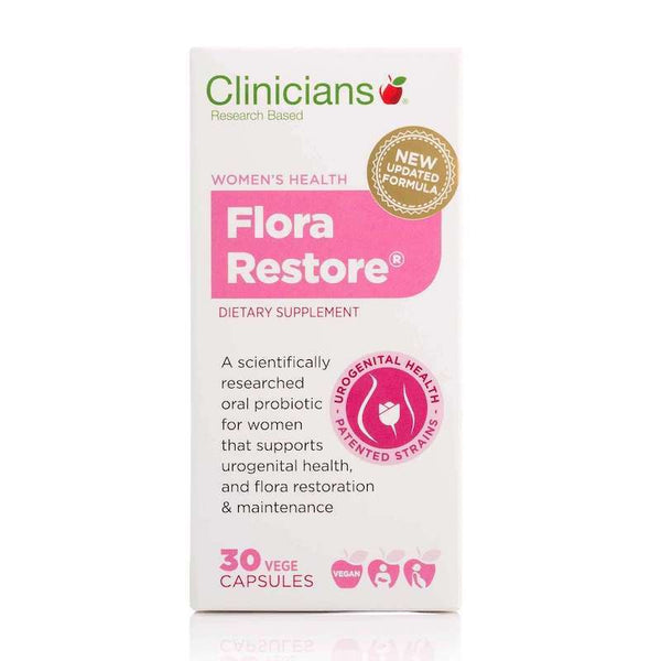 Clinicians Flora Restore <br>紐西蘭科立純 女性益生菌膠囊 30粒