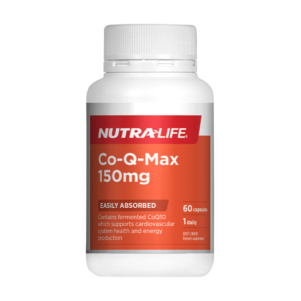 Nutralife <br>紐西蘭紐樂 輔酶Q10膠囊150mg 60粒