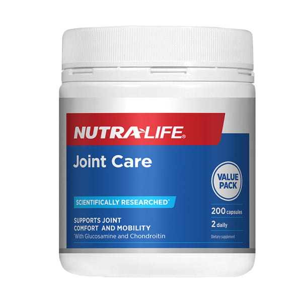 Nutralife Joint Care <br>紐西蘭紐樂 關節保養膠囊 200粒