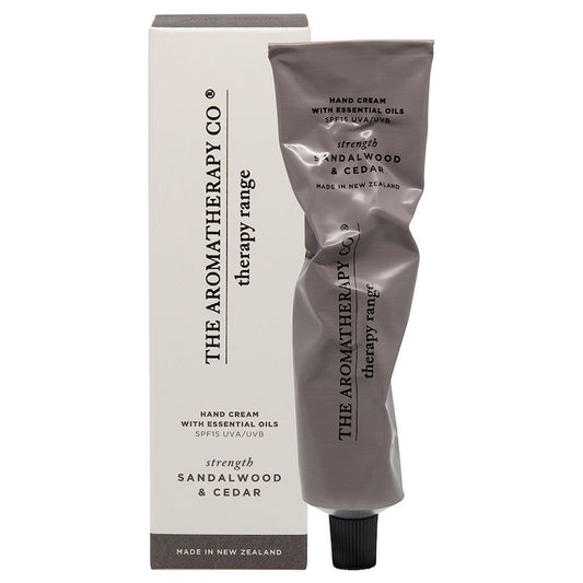 The Aromatherapy Co 紐西蘭 精油防曬護手霜 75ml 雪松檀香