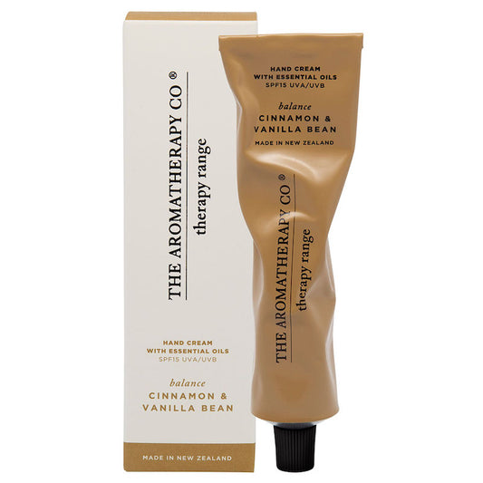 The Aromatherapy Co 紐西蘭 精油防曬護手霜 75ml 香草肉桂