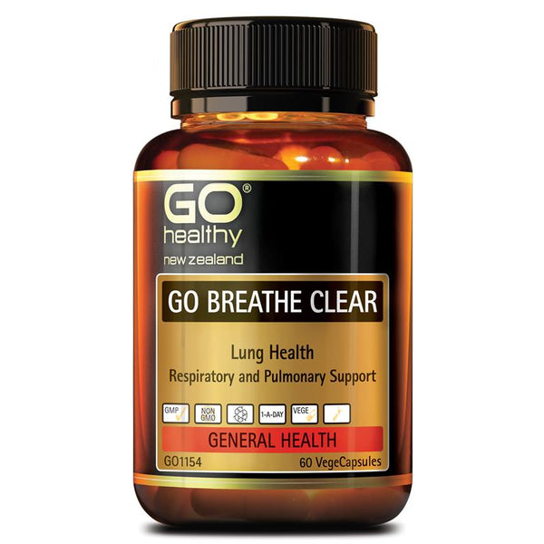 Go Healthy Breathe Clear<br> 紐西蘭 草本配方 清肺膠囊 60粒