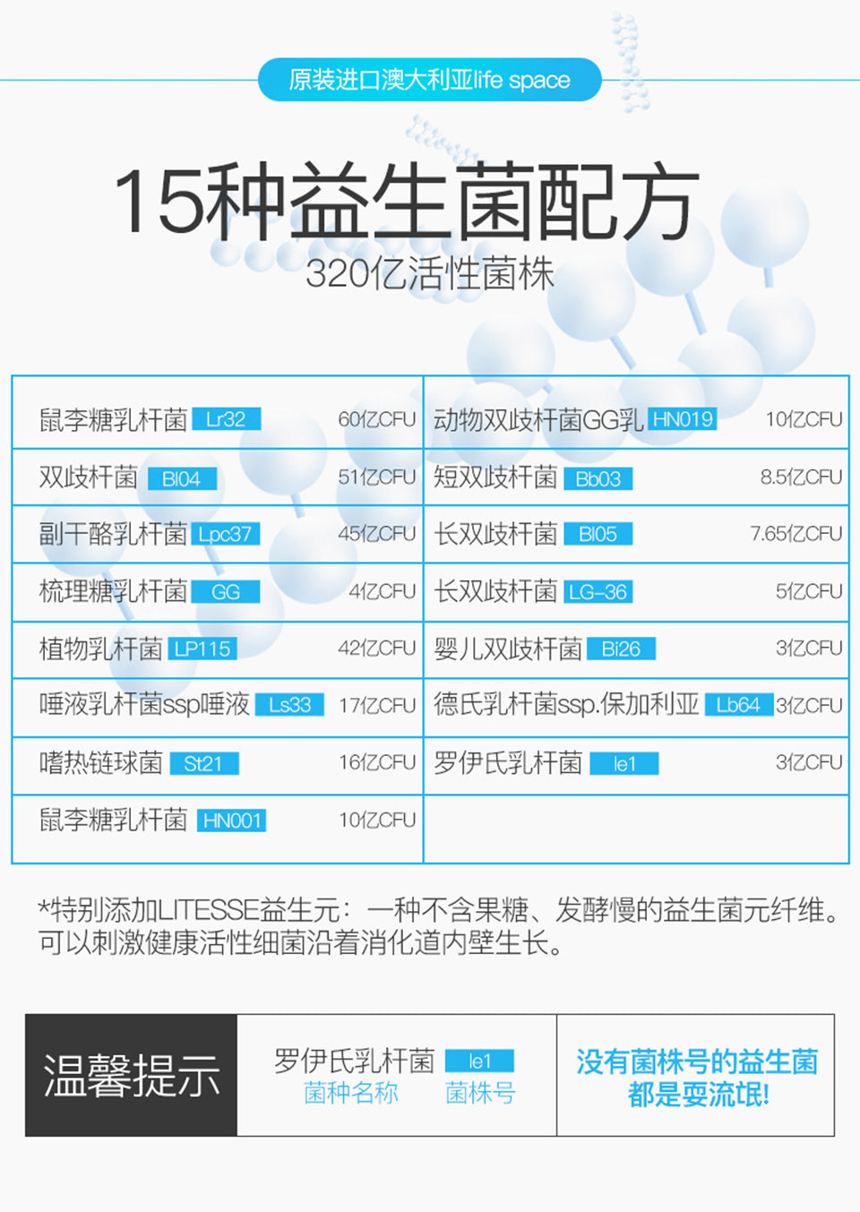 Life Space Broad Spectrum<br>澳洲 成人益生菌膠囊 60粒