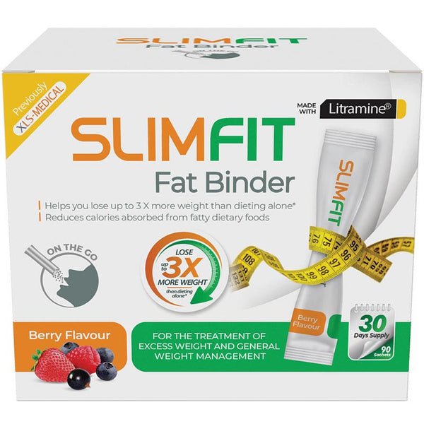 SlimFit (XLS Medical) Fat Binder <br>紐西蘭天然瘦身減肥粉 90包