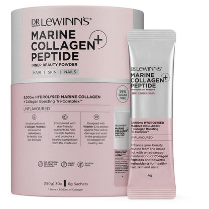 Dr Lewinn’s Collagen Peptide Inner Beauty Powder 美容膠原蛋白粉 180g (30x6g)