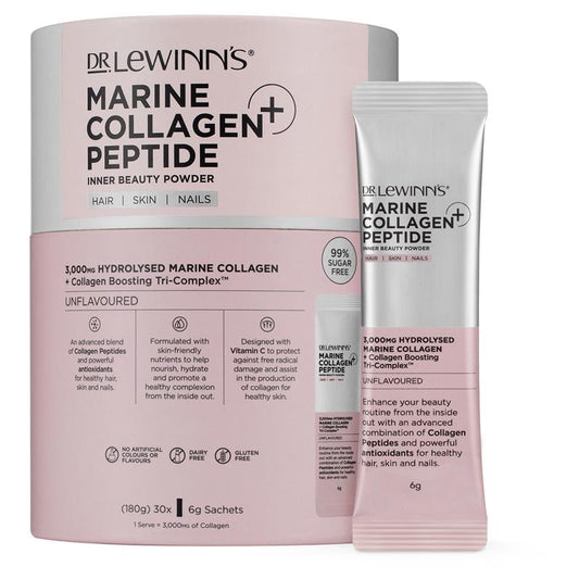 Dr Lewinn’s Collagen Peptide Inner Beauty Powder 美容膠原蛋白粉 180g (30x6g)
