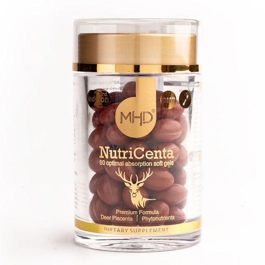 MHD NutriCenta <br>紐西蘭鹿胎素軟膠囊 60粒