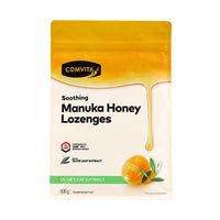 Comvita Manuka Honey Lozenges<br>紐西蘭康維他 麥蘆卡蜂蜜UMF10+蜂膠潤喉糖 橄欖葉味 500g