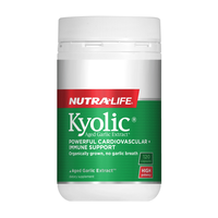 Nutralife Kyolic <br>紐西蘭紐樂 陳蒜提取物 大蒜精膠囊 120粒