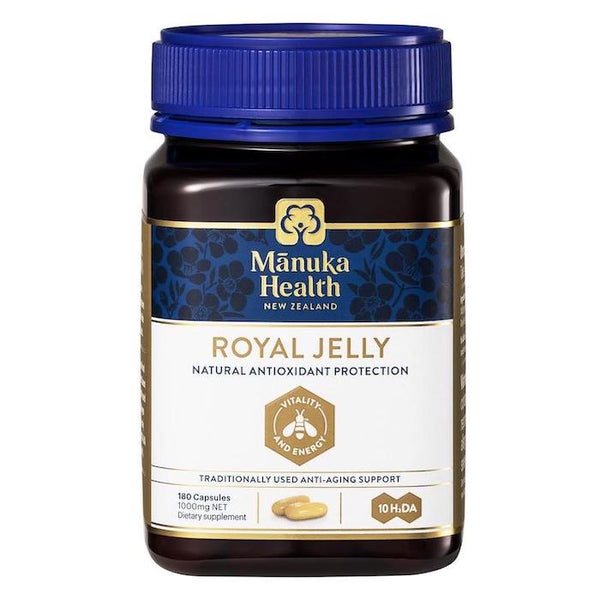 Manuka Health Royal Jelly <br>紐西蘭蜜紐康 蜂王漿膠囊 180粒