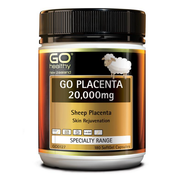 Go Healthy Go Placenta<br>紐西蘭 羊胎素精華膠囊 20000mg 180粒