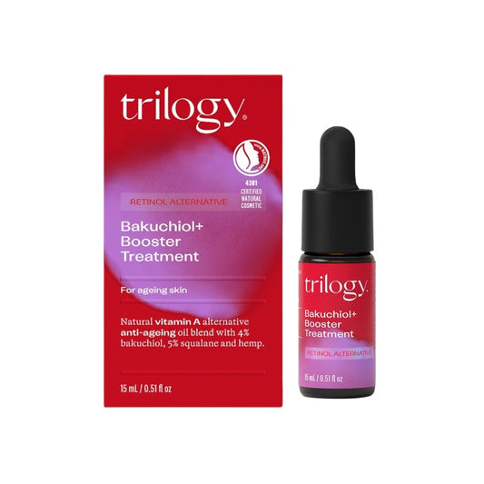 Trilogy Bakuchiol+ Booster Treatment 紐西蘭 視黃醇新生 小紫瓶精華 15ml