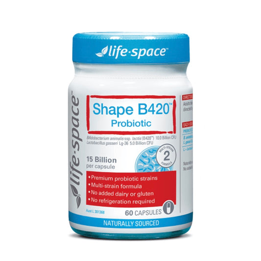 Life Space Shape B420 澳洲 B420塑身益生菌膠囊 60粒
