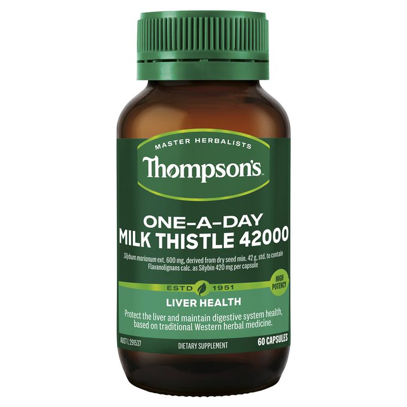Thompson’s 紐西蘭湯普森 奶薊草膠囊 42000mg 60粒