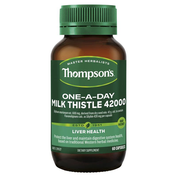 Thompson’s Milk Thistle <br>紐西蘭湯普森 奶薊草膠囊 42000mg 60粒