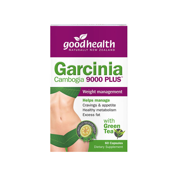 Good Health Garcinia Cambogia<br>好健康 藤黃果 9000 Plus 綠茶膠囊 60粒