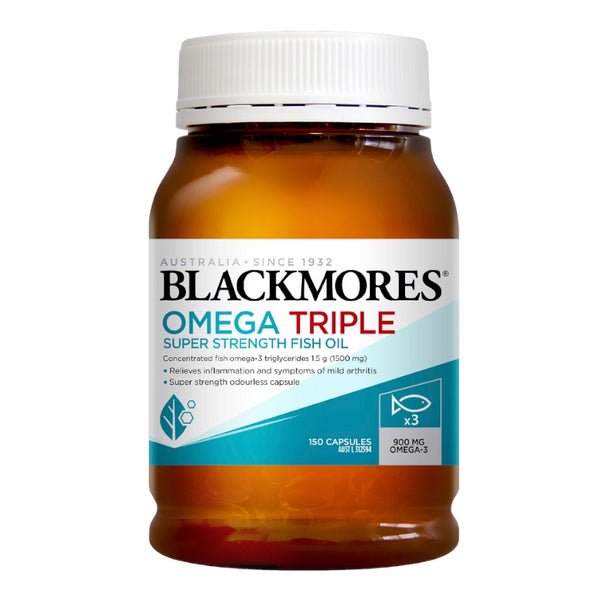 Blackmores OMEGA TRIPLE<BR>澳洲 澳佳寶 3倍強效魚油 150粒