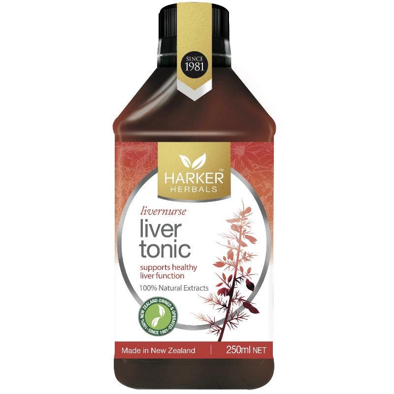 Harker Herbals Liver Tonic，紐西蘭 天然草本護肝液，250ml