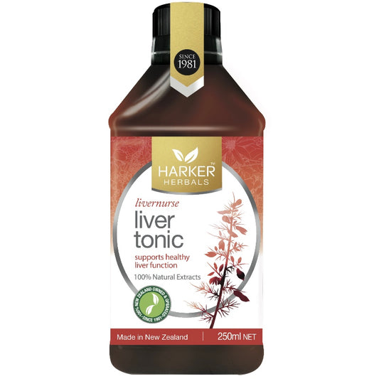 Harker Herbals Liver Tonic，紐西蘭 天然草本護肝液，250ml