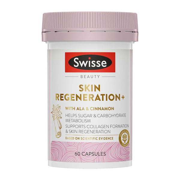 Swisse Skin Regeneration<Br>澳洲 金裝抗糖煥膚片 60粒